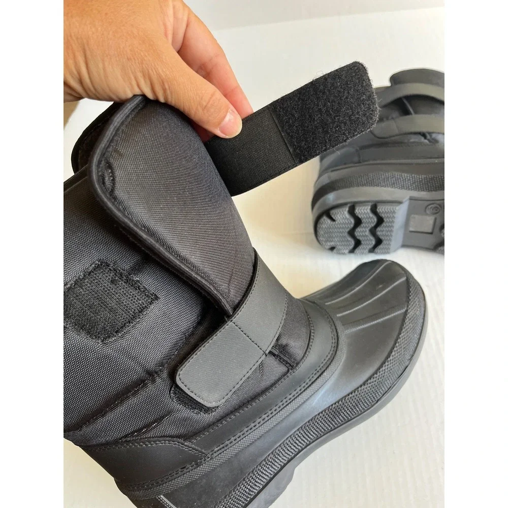 Jousen Sz 9 Mens‎ Snow Boots Waterproof Insulated Warm Fur Lined Outdoor Winter